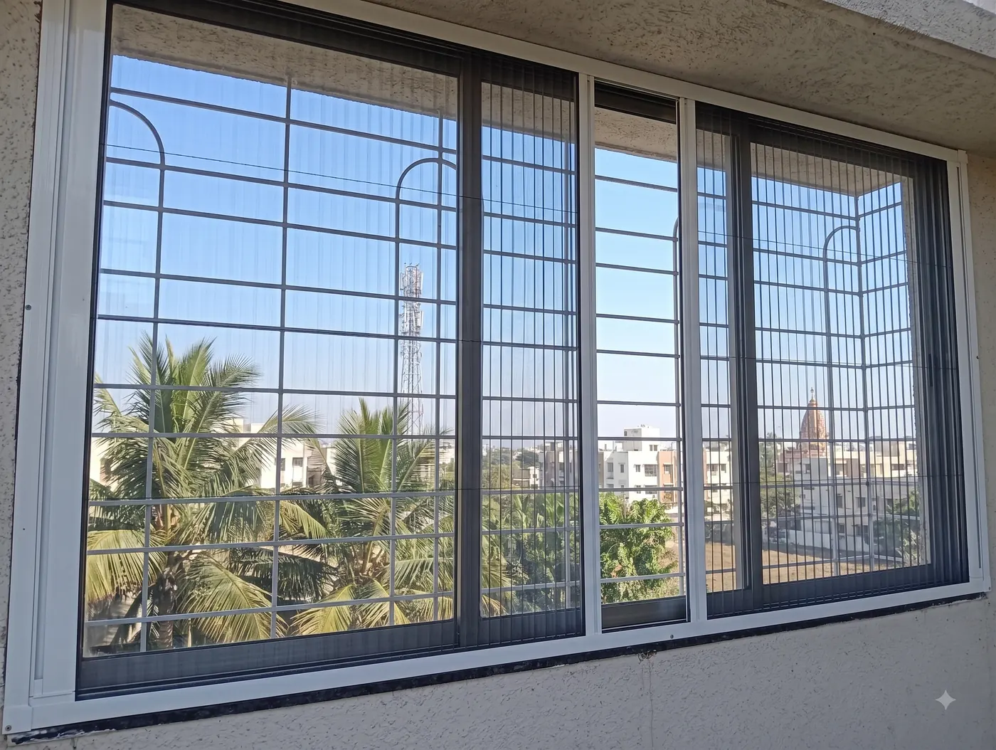 Pleated mosquito mesh for balcony Pune